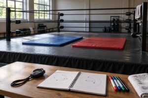 how wrestling match pacing is taught