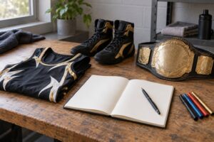 how to build a wrestling character that connects