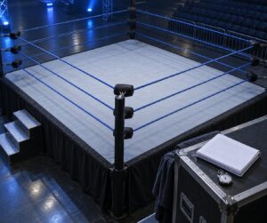 how wrestling finishes are planned during a match