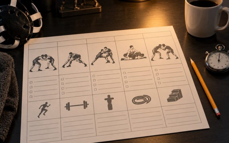 How Wrestling Booking Sheets Are Structured (2026)