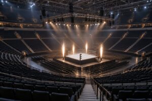 why wrestling crowds in some arenas are louder