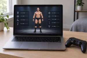 how to create a wrestler in a wrestling video game