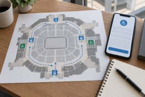 how wrestling fans with disabilities get accommodations
