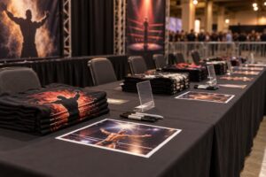 how wrestling fan conventions pay guest talent