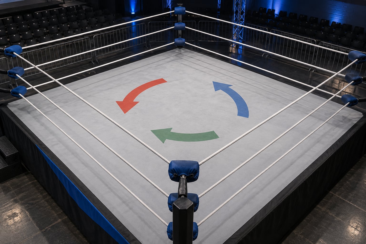 how submission only wrestling matches are booked