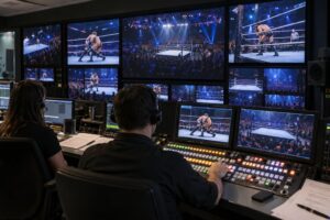 how live wrestling tv production works