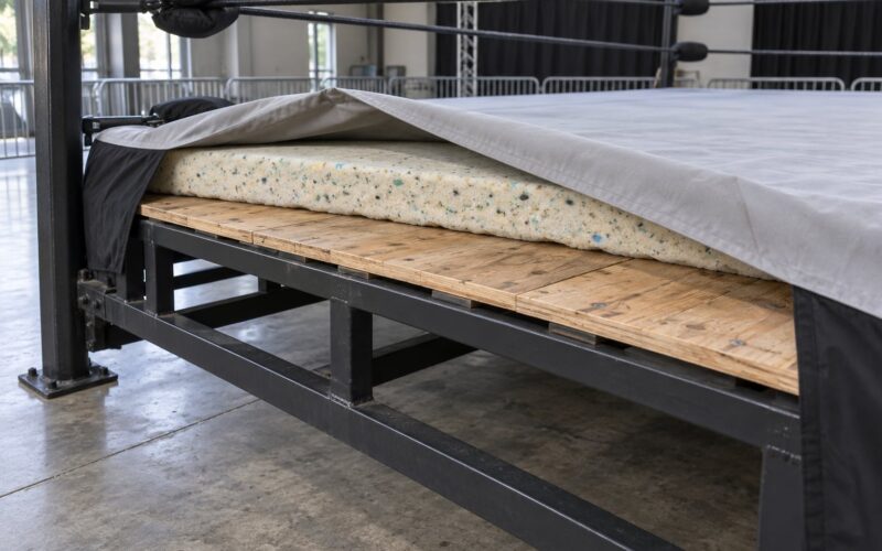How a Wrestling Ring Is Built and What Is Under the Mat 2026