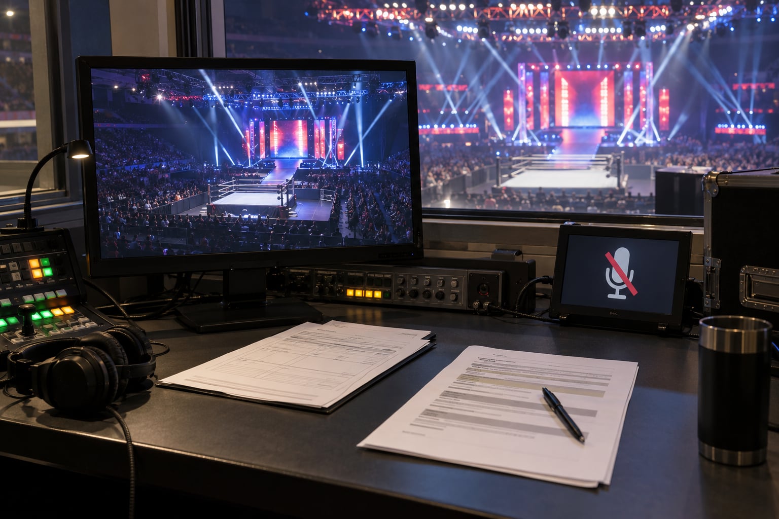how blood and language rules work on wrestling tv