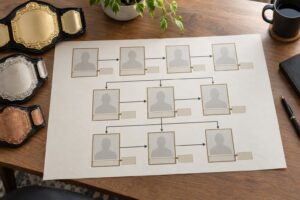 how title lineage records are tracked