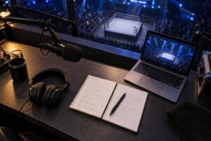 how wrestlers become commentators after retiring