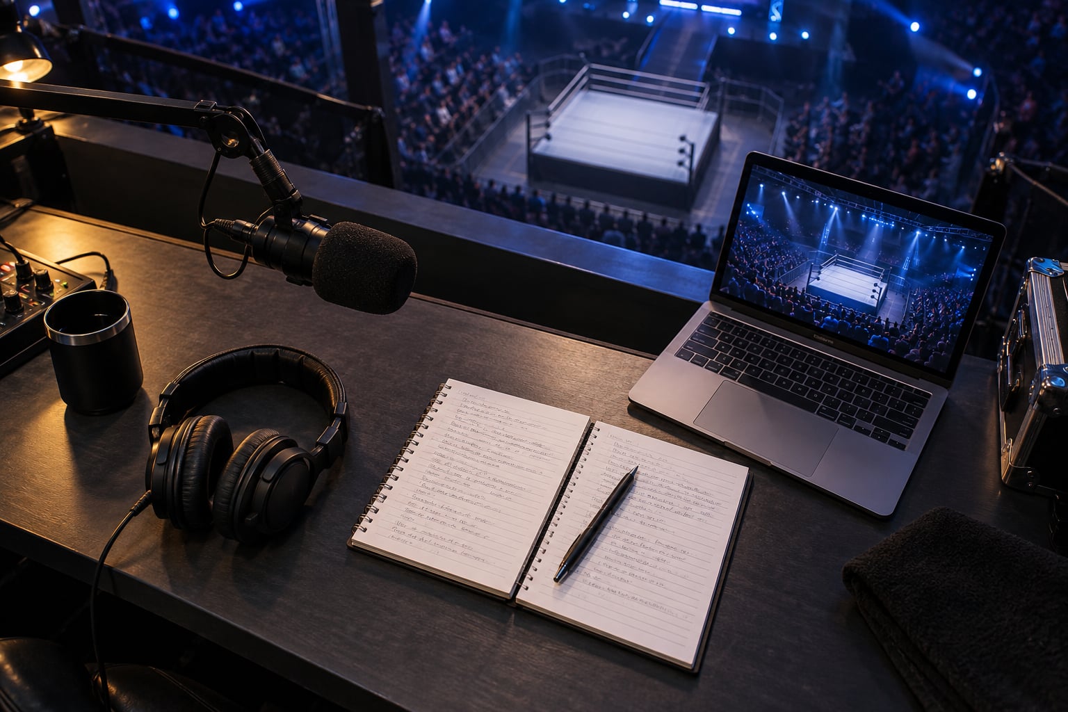 how wrestlers become commentators after retiring