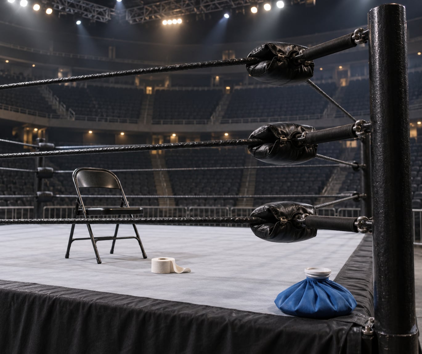 how wrestling handles injuries on live television