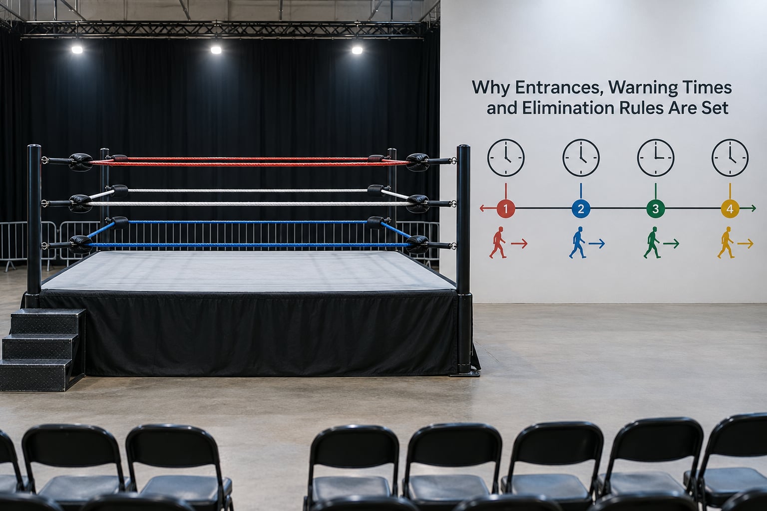 Why Entrances, Warning Times and Elimination Rules Are Set