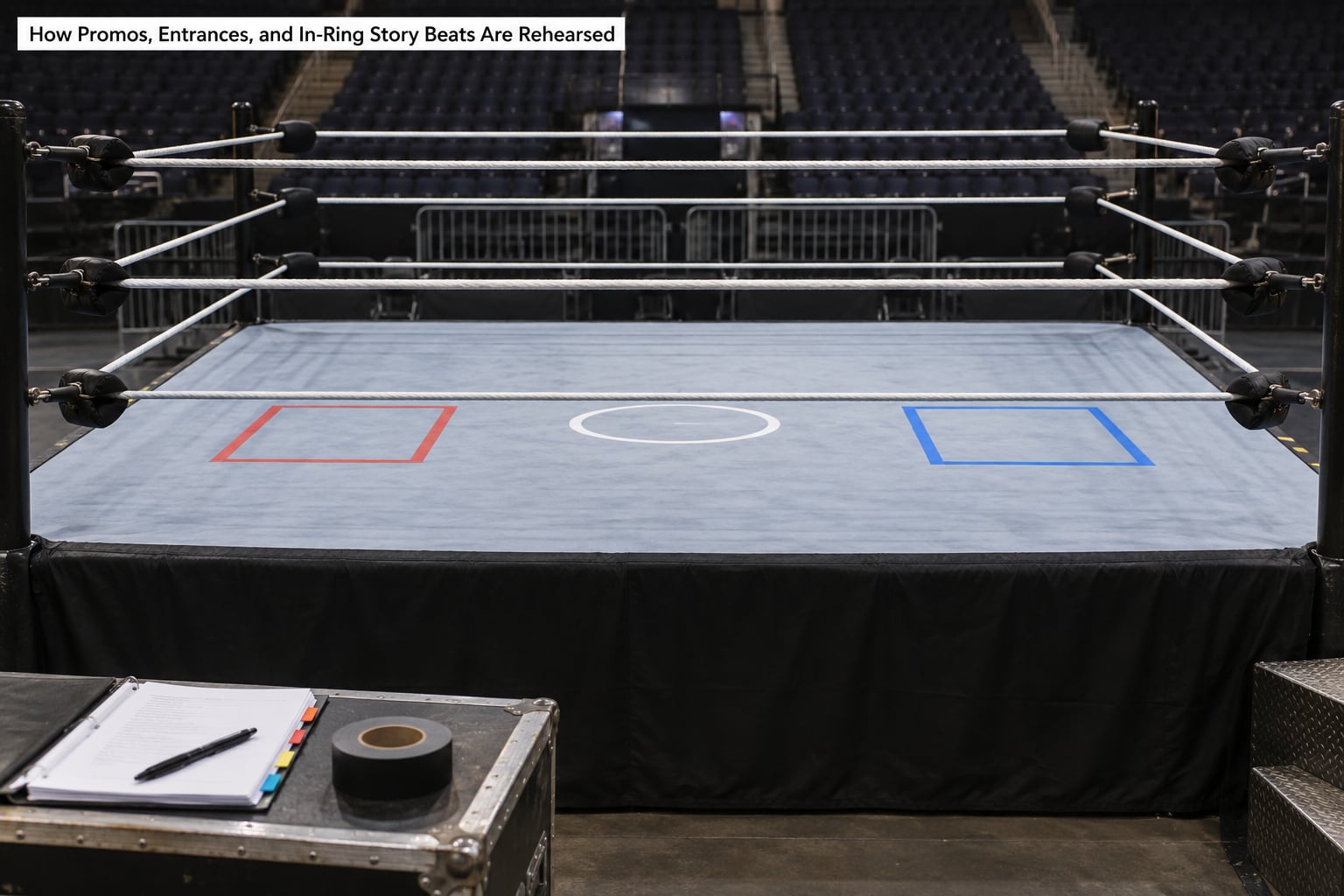 How Promos, Entrances, and In-Ring Story Beats Are Rehearsed