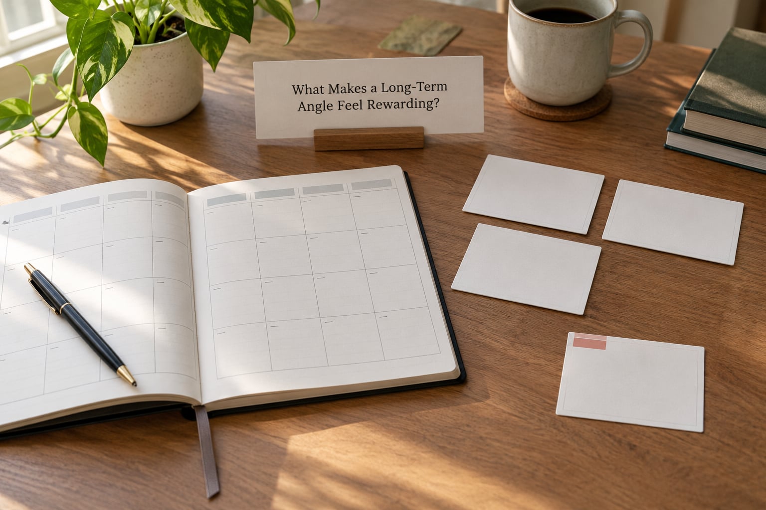 What Makes a Long-Term Angle Feel Rewarding?
