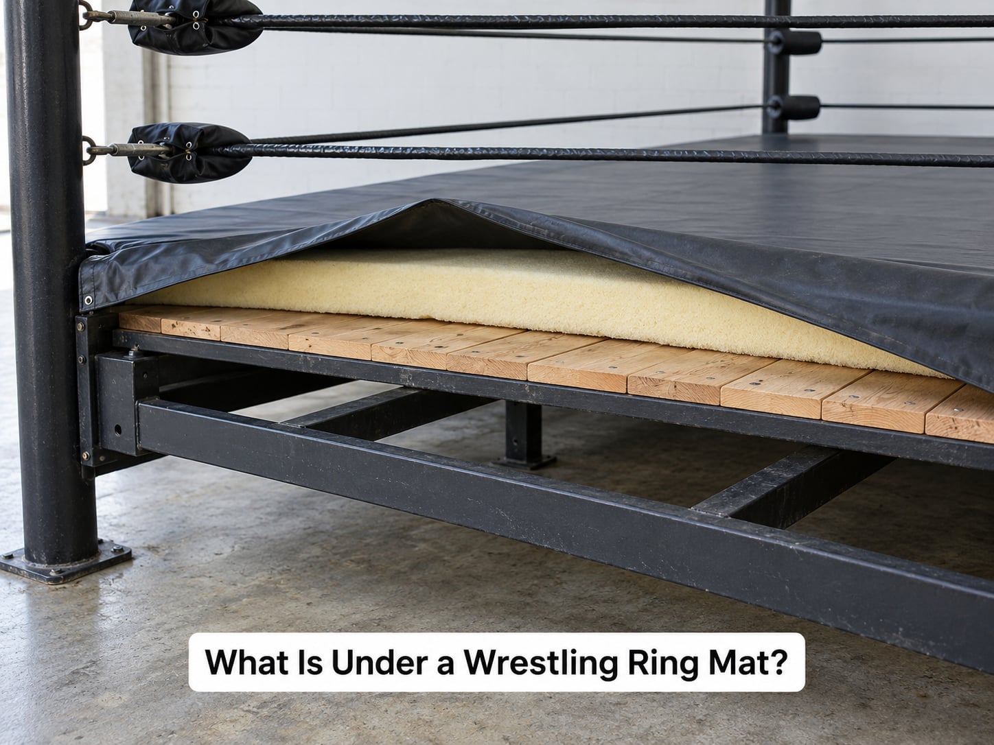 What Is Under a Wrestling Ring Mat?