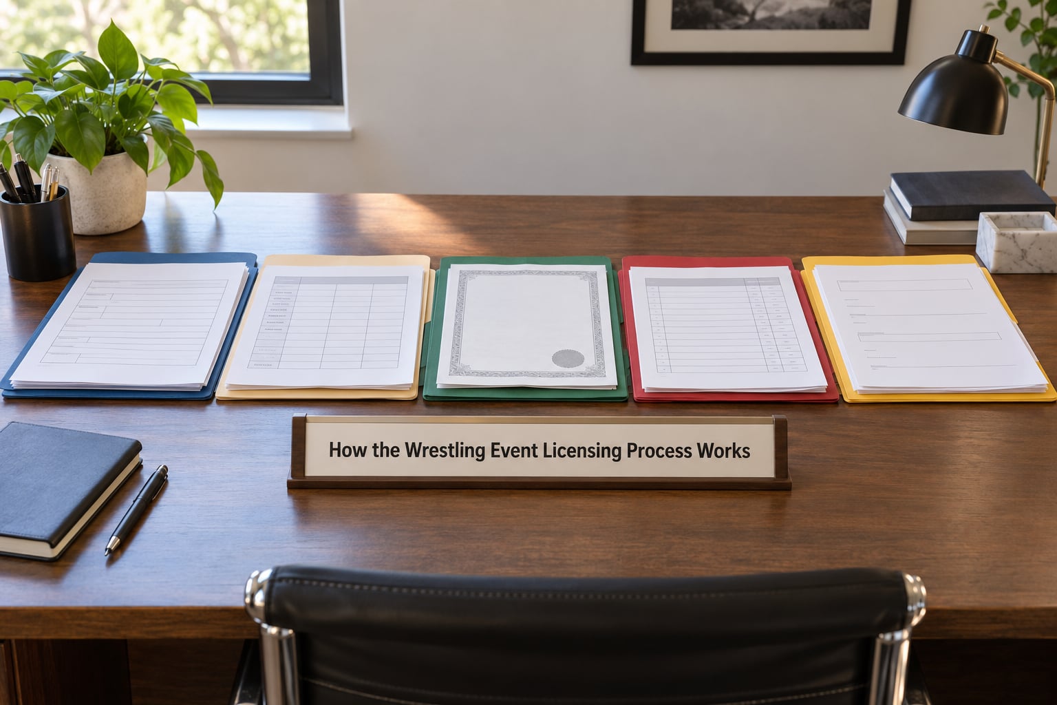 How the Wrestling Event Licensing Process Works