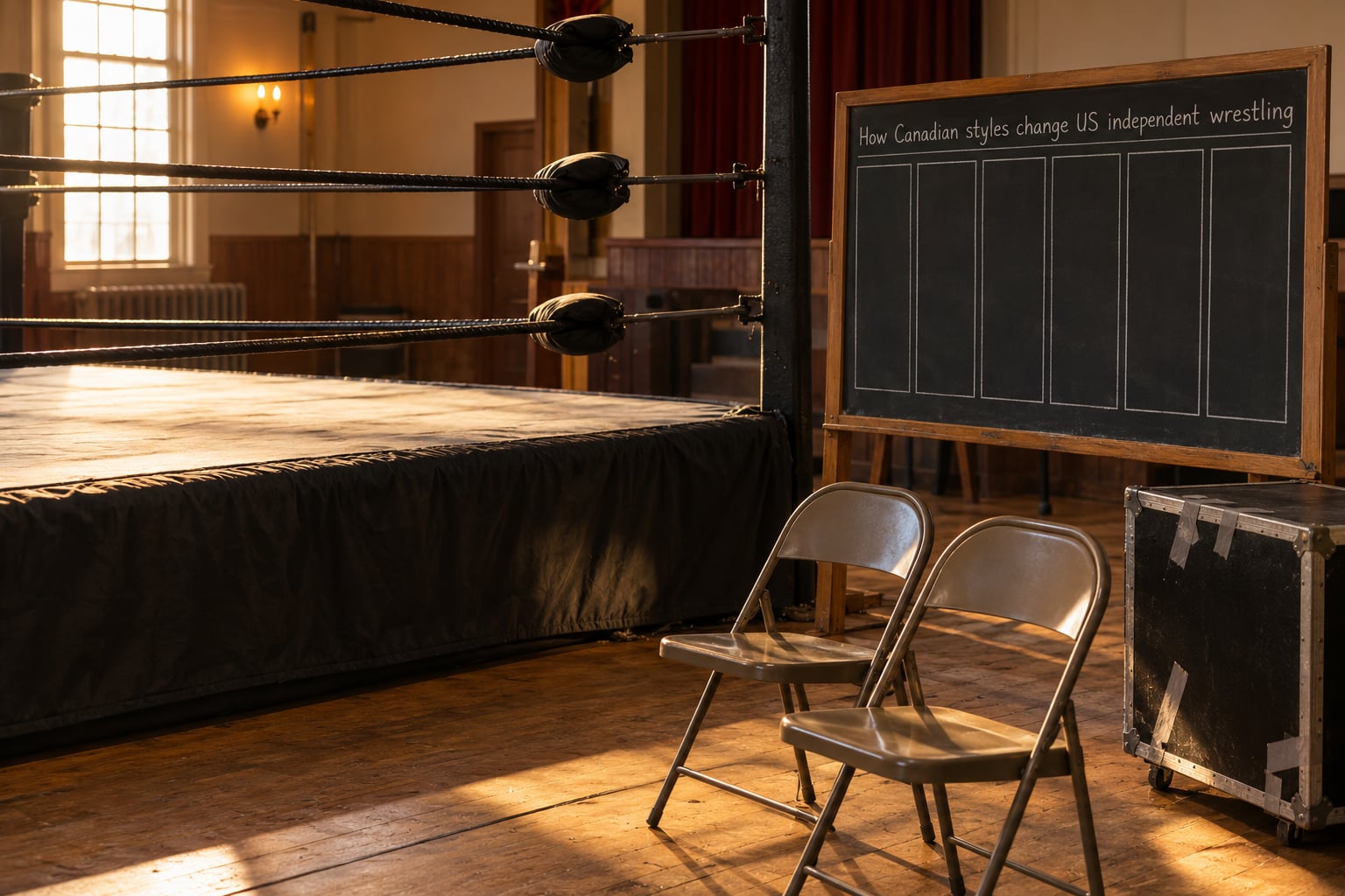 How Canadian styles change US independent wrestling
