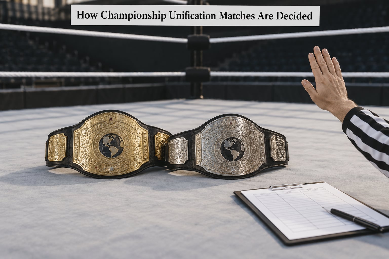 How Championship Unification Matches Are Decided