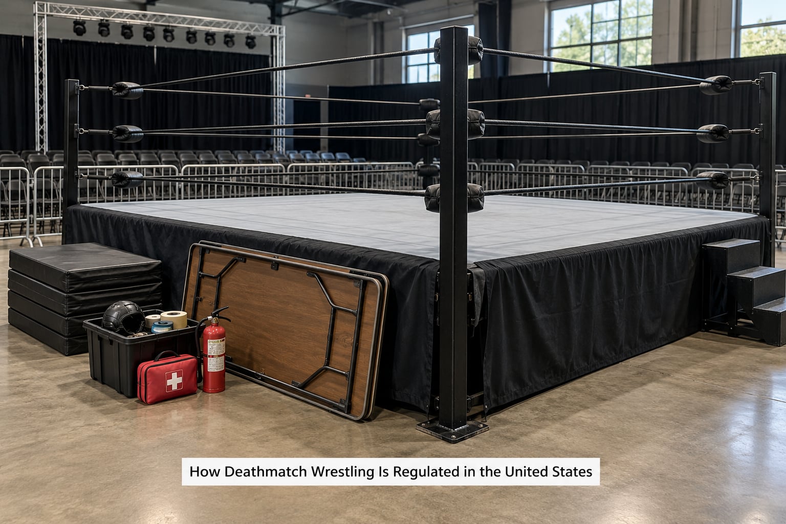 How Deathmatch Wrestling Is Regulated in the United States