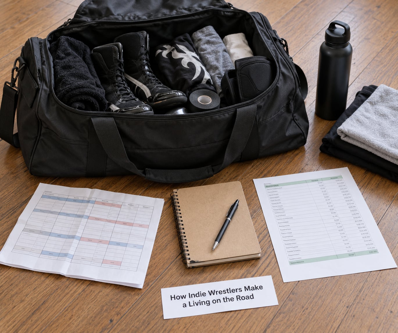 How Indie Wrestlers Make a Living on the Road