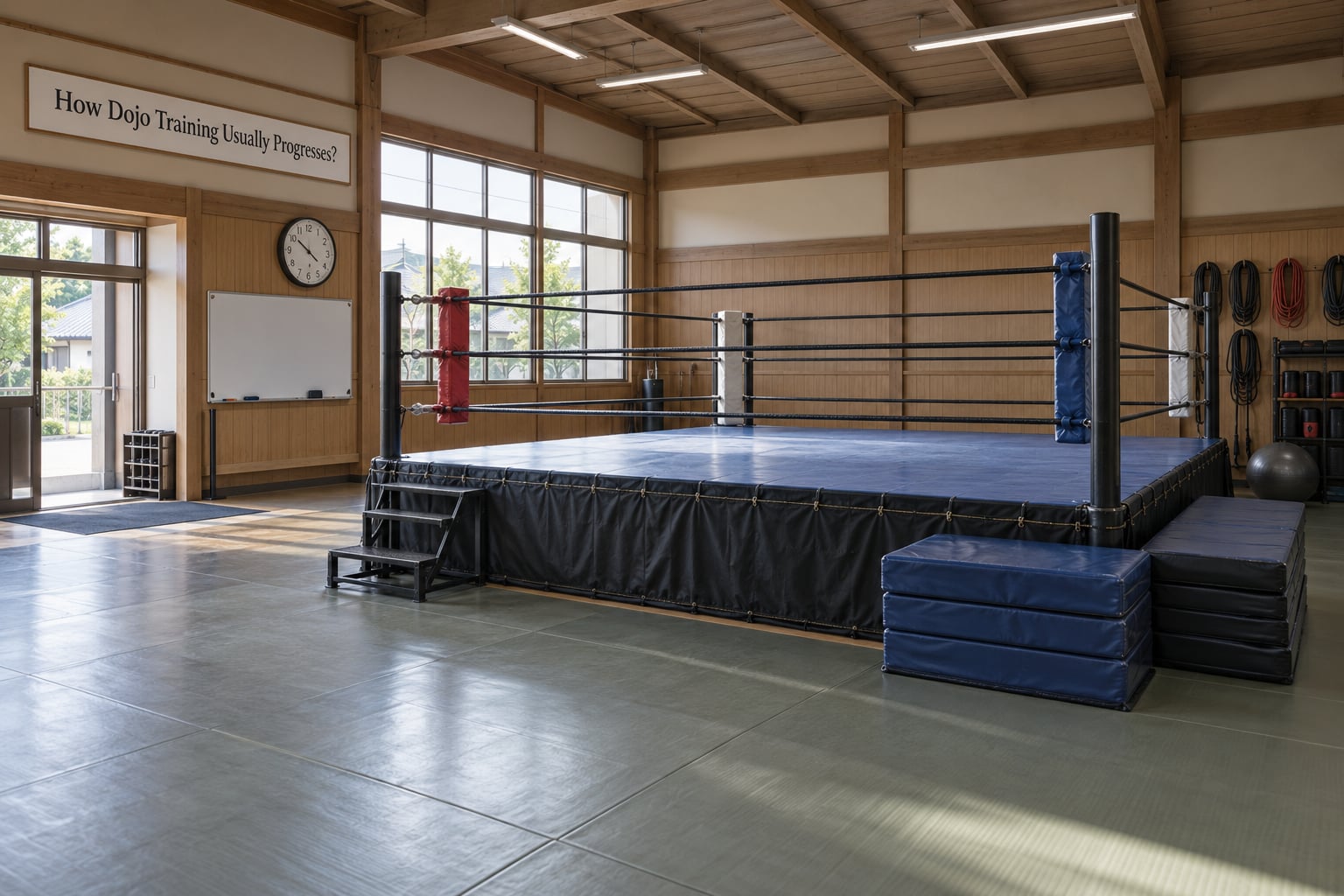 How Dojo Training Usually Progresses?