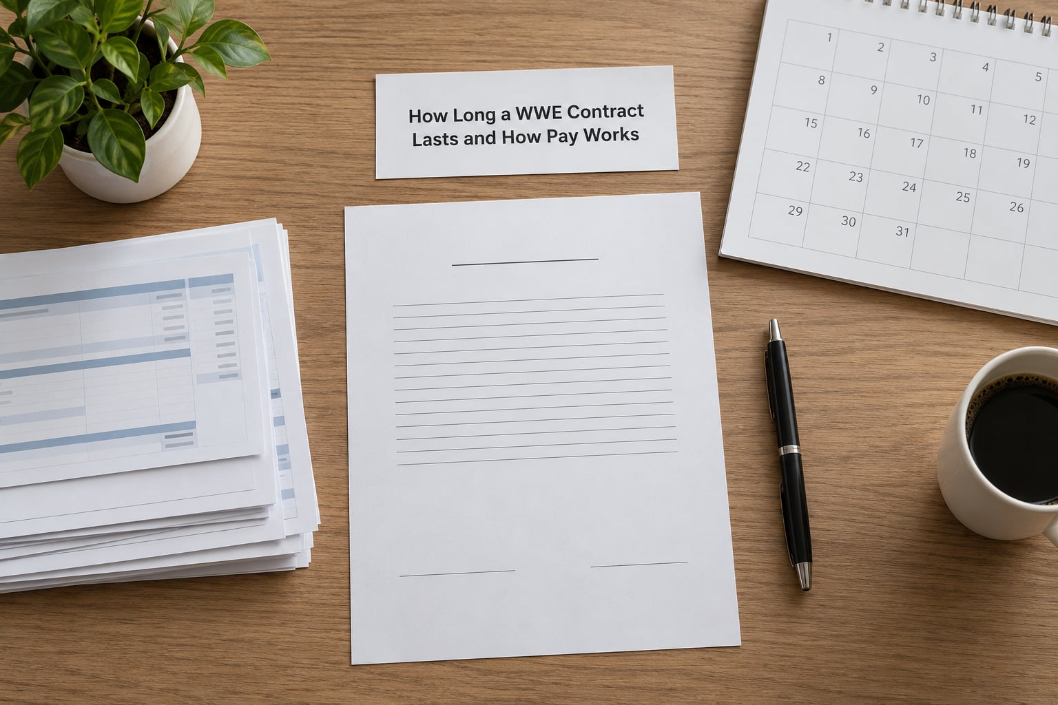 How Long a WWE Contract Lasts and How Pay Works