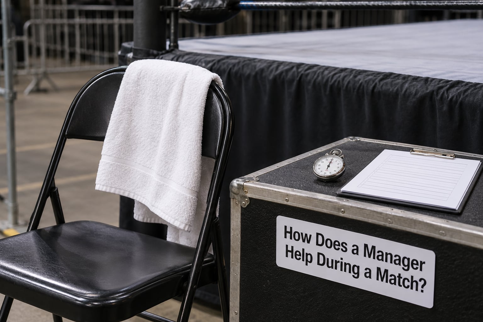 How Does a Manager Help During a Match?