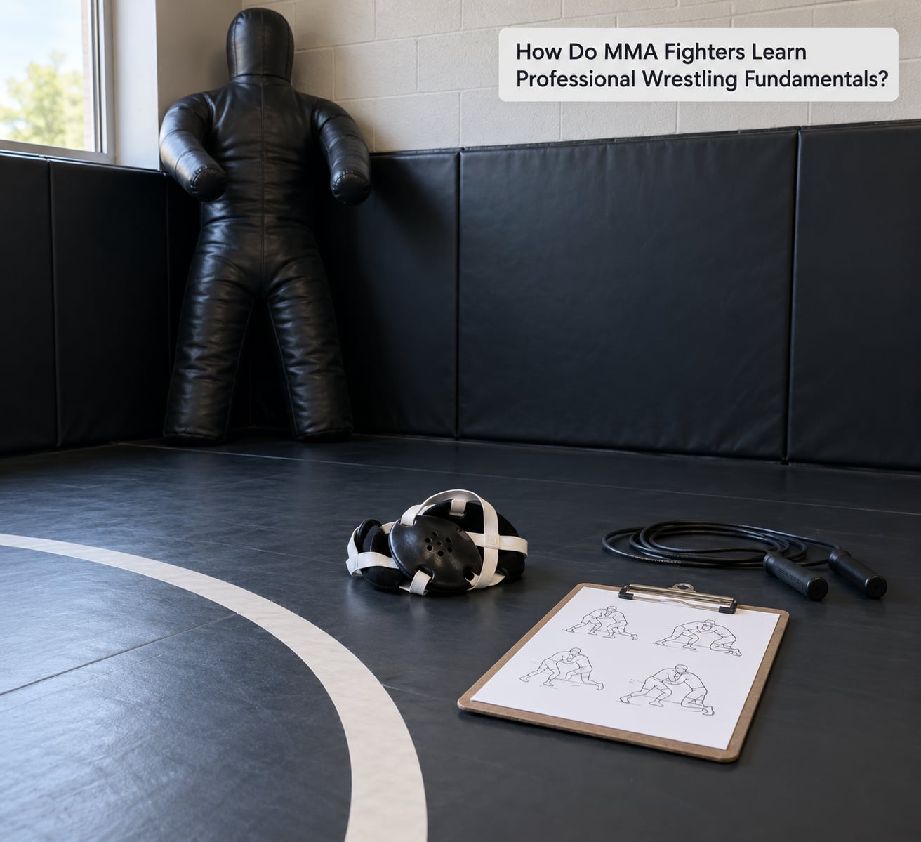How Do MMA Fighters Learn Professional Wrestling Fundamentals?