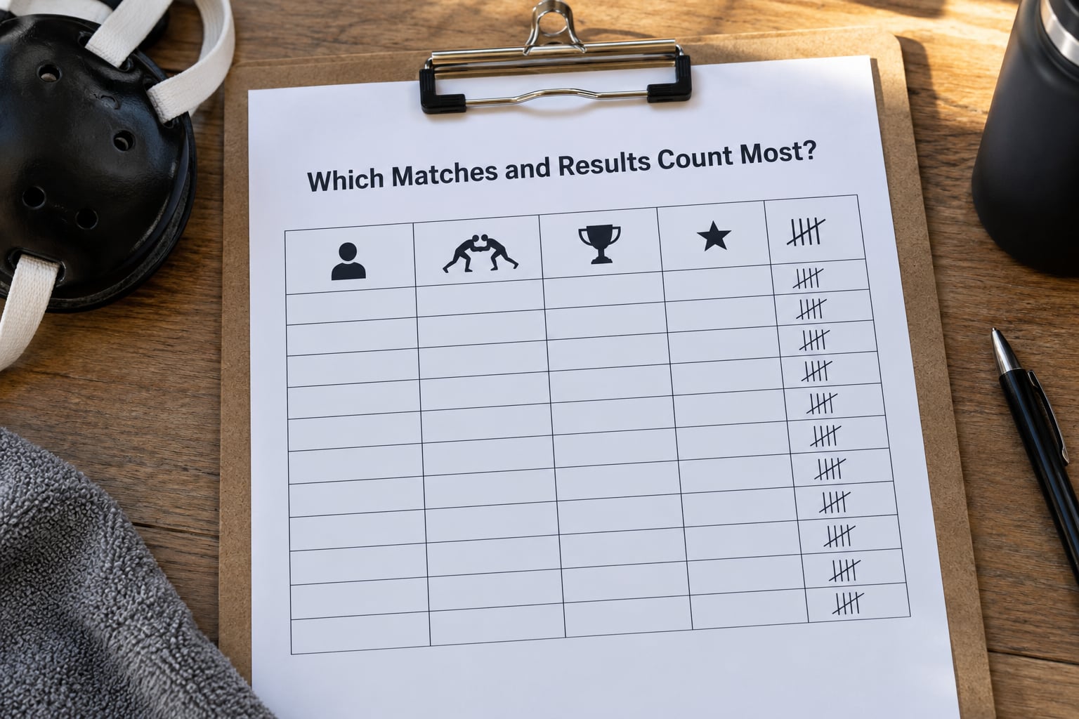 Which Matches and Results Count Most?