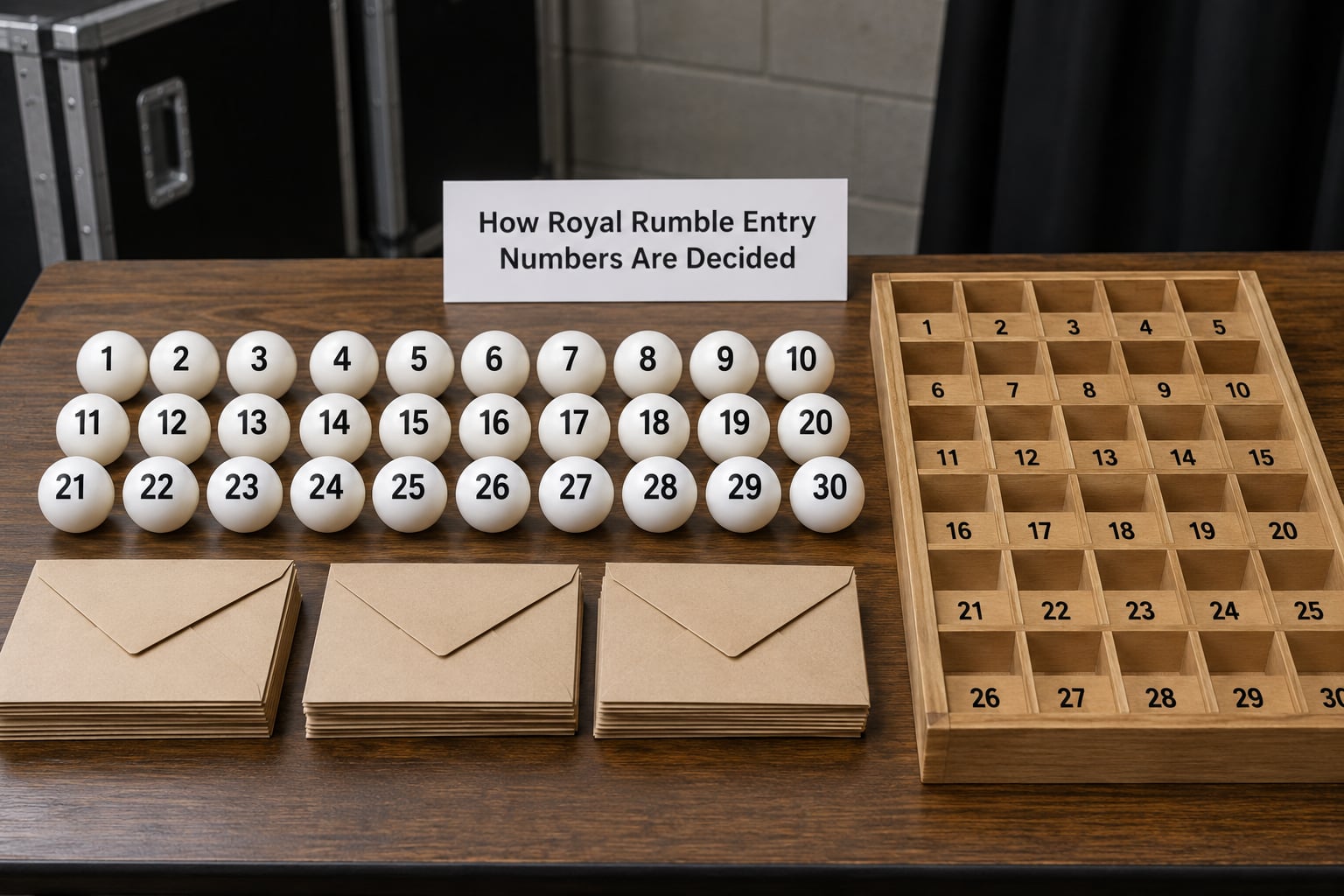 How Royal Rumble Entry Numbers Are Decided