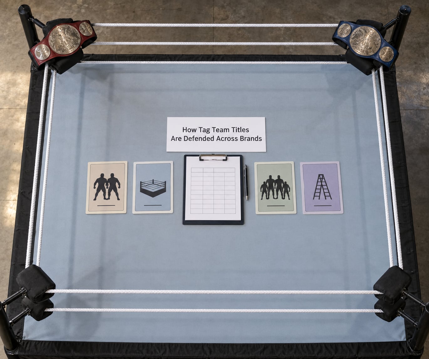 How Tag Team Titles Are Defended Across Brands