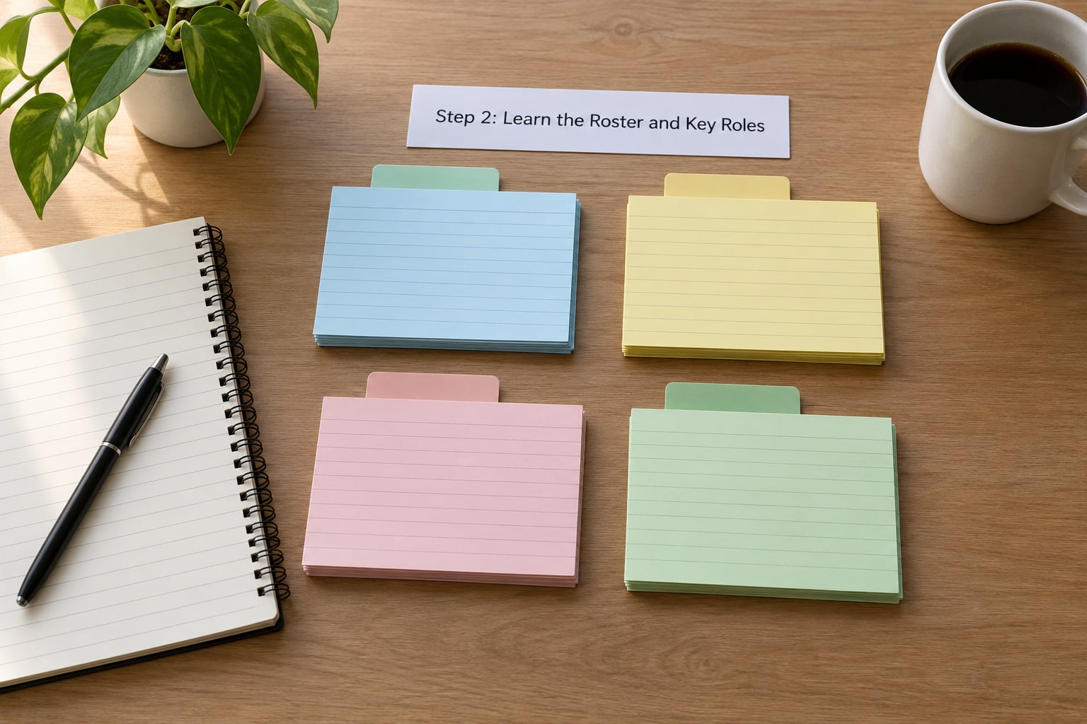 Step 2: Learn the Roster and Key Roles