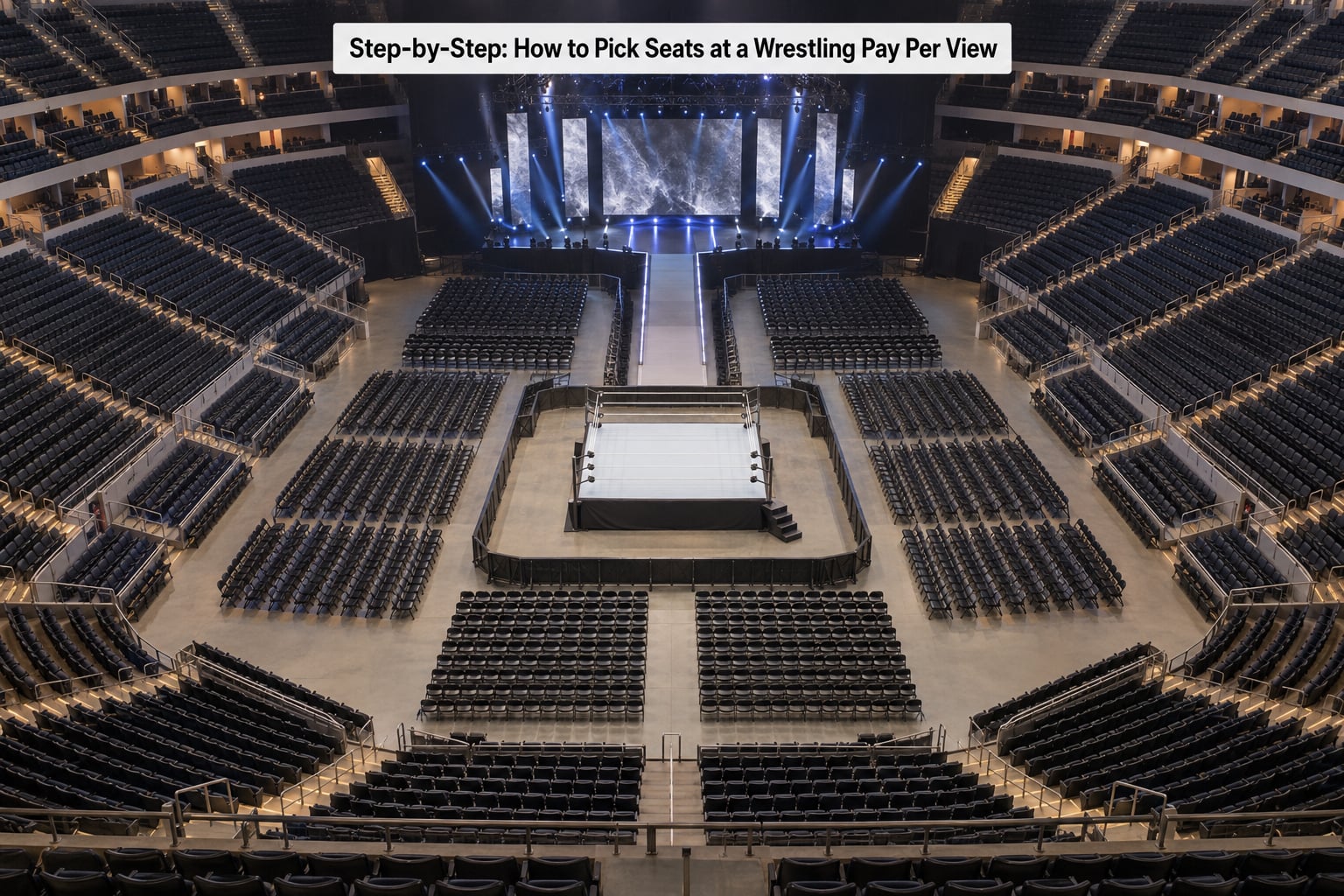 Step-by-Step: How to Pick Seats at a Wrestling Pay Per View