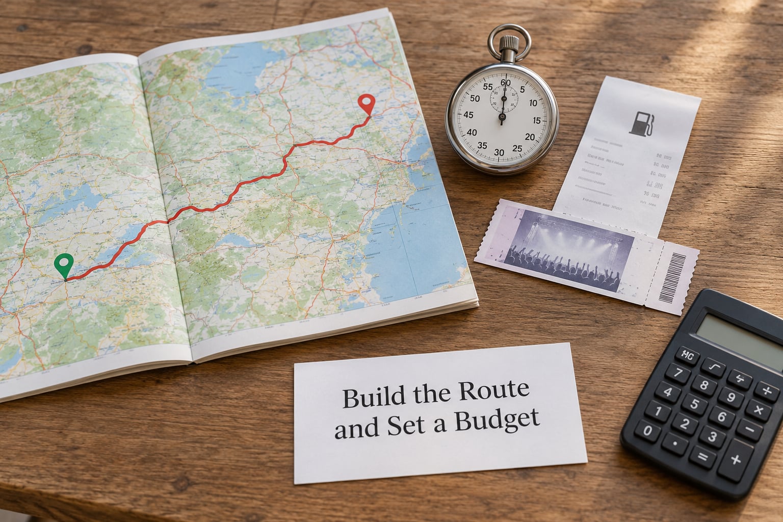 Build the Route and Set a Budget