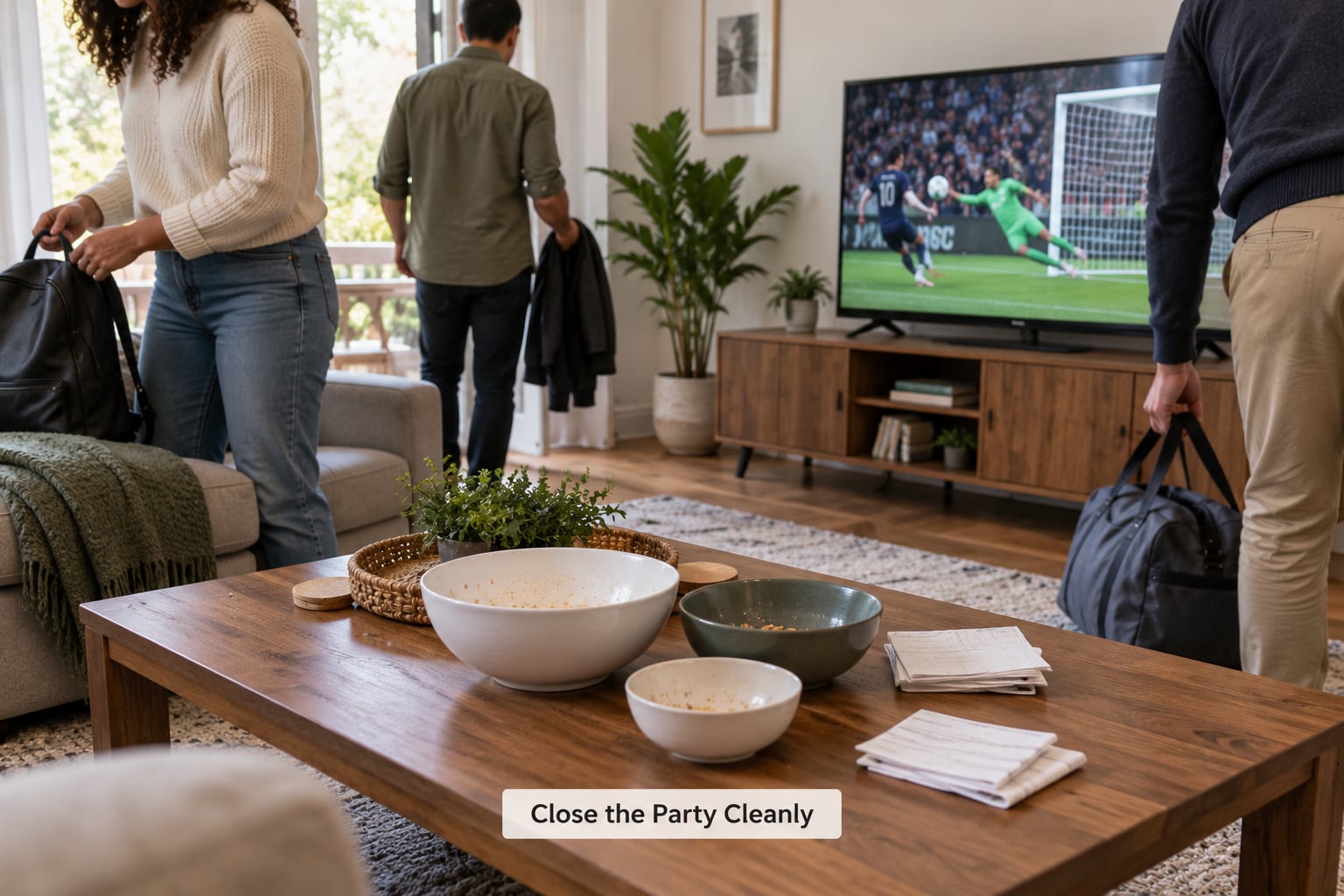 Close the Party Cleanly