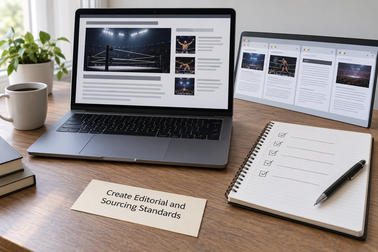 Create Editorial and Sourcing Standards