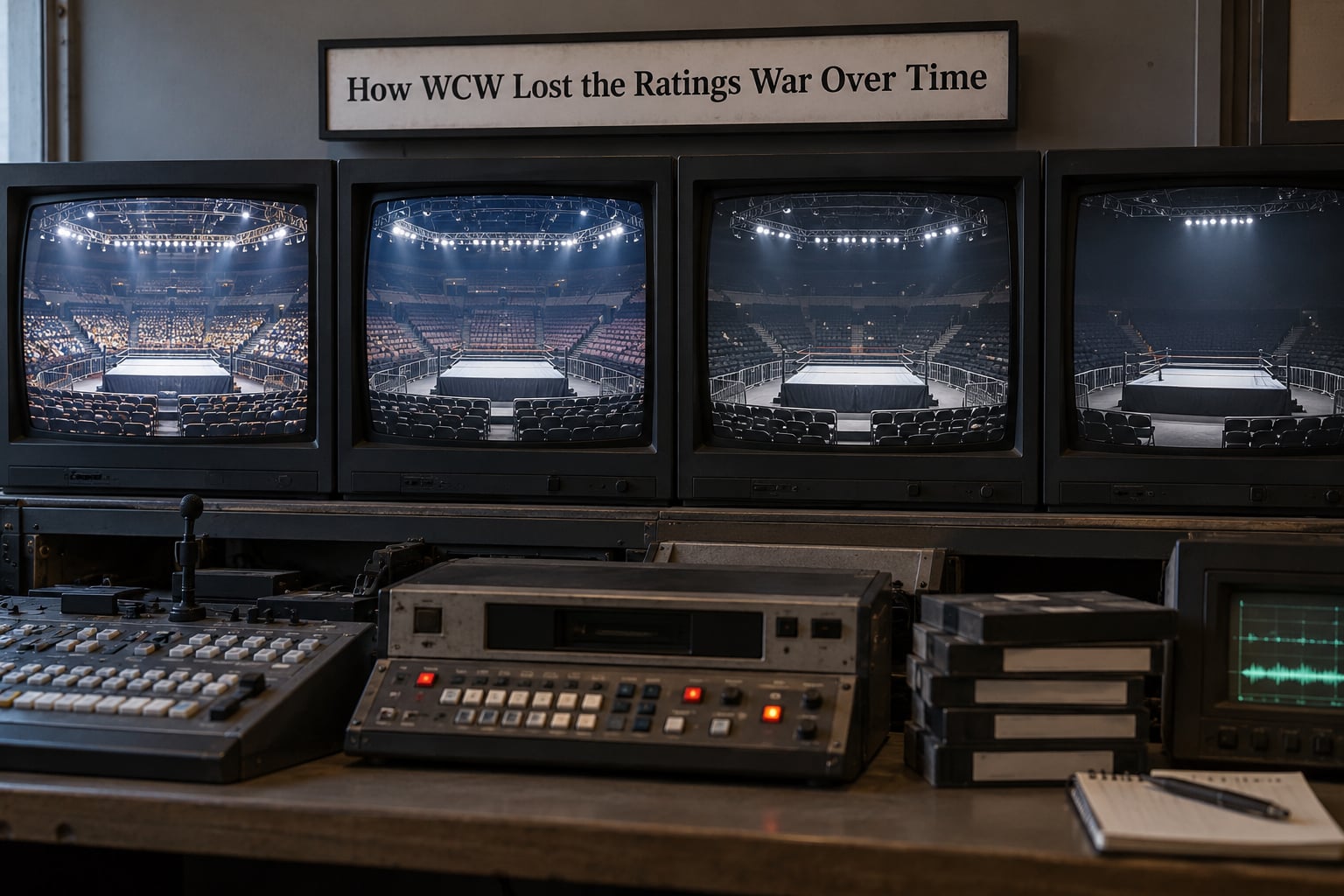 How WCW Lost the Ratings War Over Time