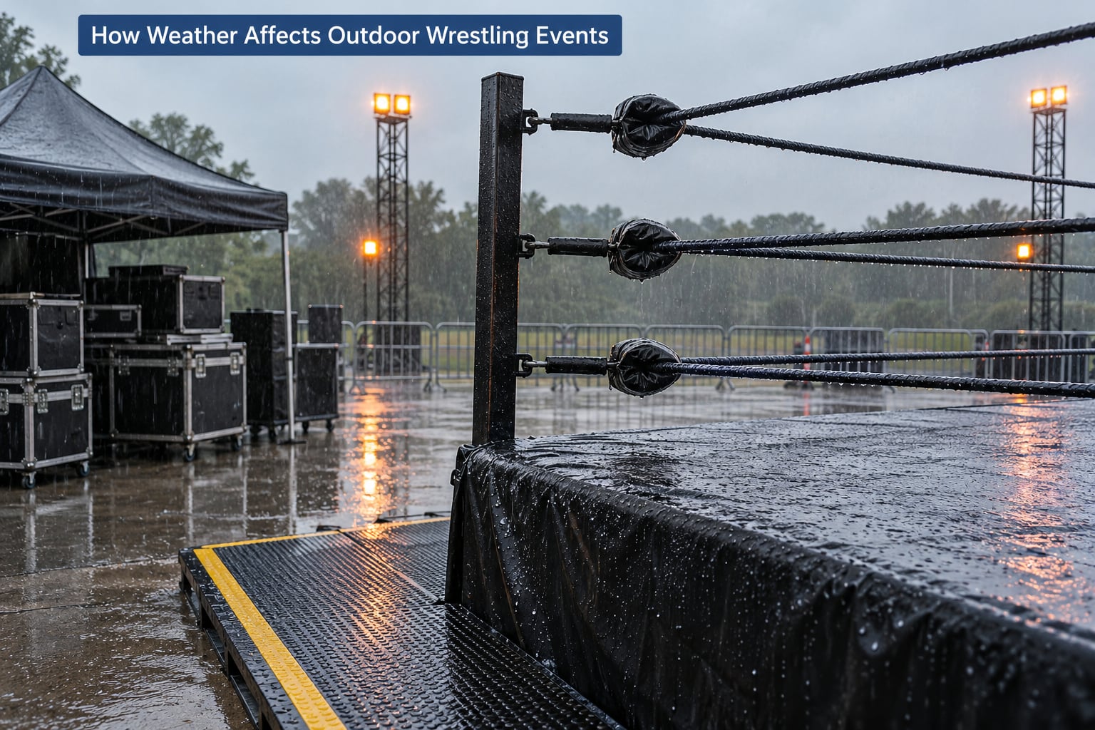 How Weather Affects Outdoor Wrestling Events