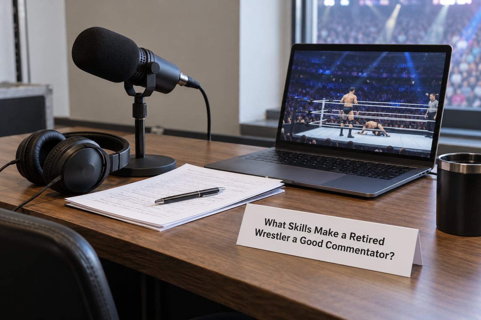 What Skills Make a Retired Wrestler a Good Commentator?