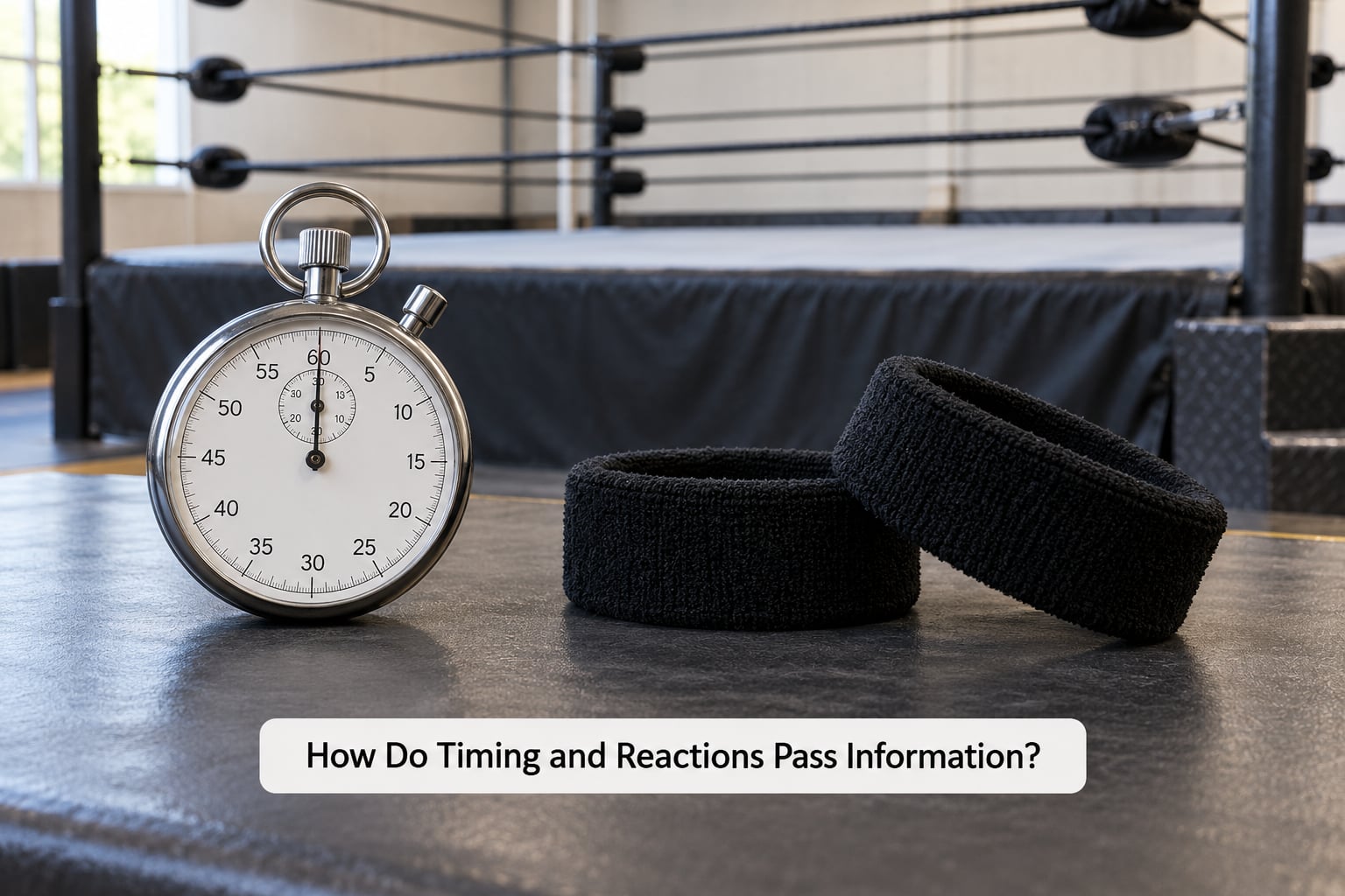 How Do Timing and Reactions Pass Information?