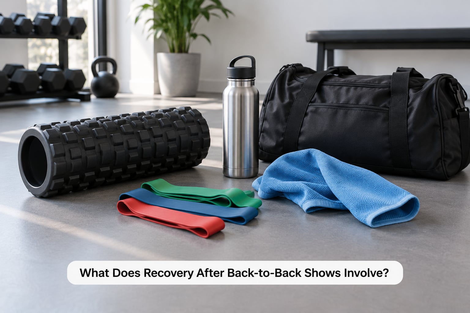 What Does Recovery After Back-to-Back Shows Involve?