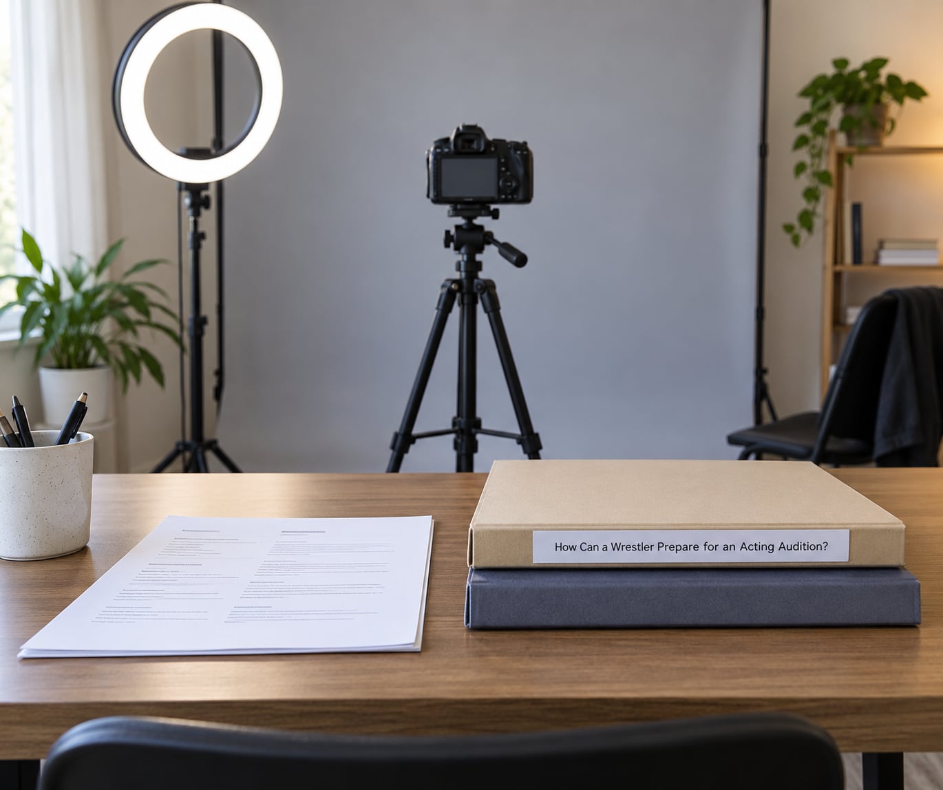 How Can a Wrestler Prepare for an Acting Audition?