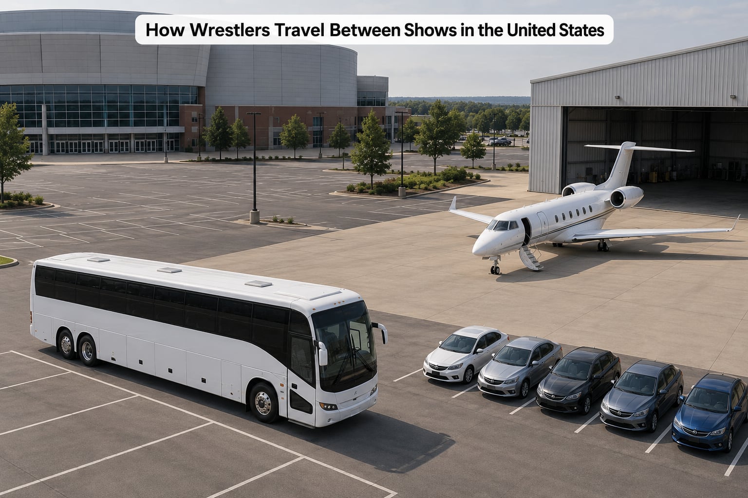 How Wrestlers Travel Between Shows in the United States