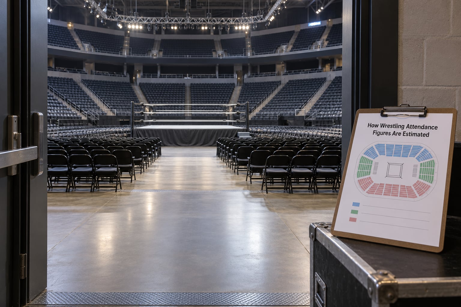 How Wrestling Attendance Figures Are Estimated
