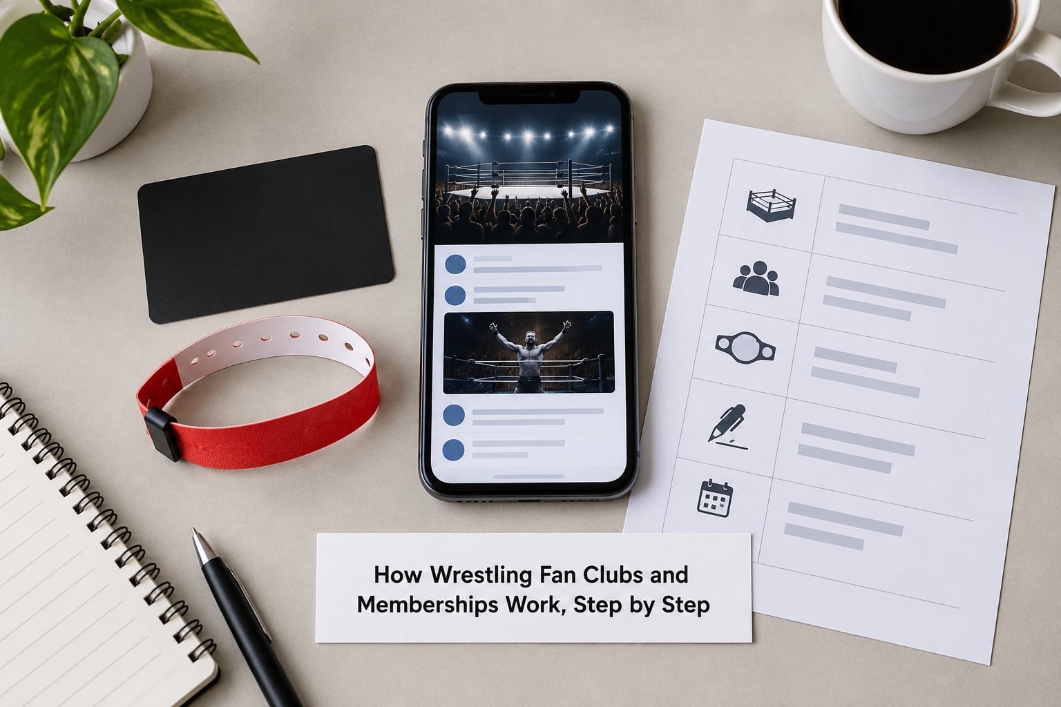 How Wrestling Fan Clubs and Memberships Work, Step by Step