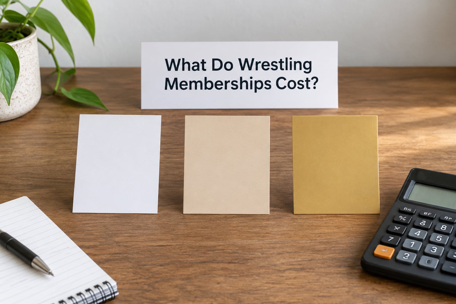 What Do Wrestling Memberships Cost?