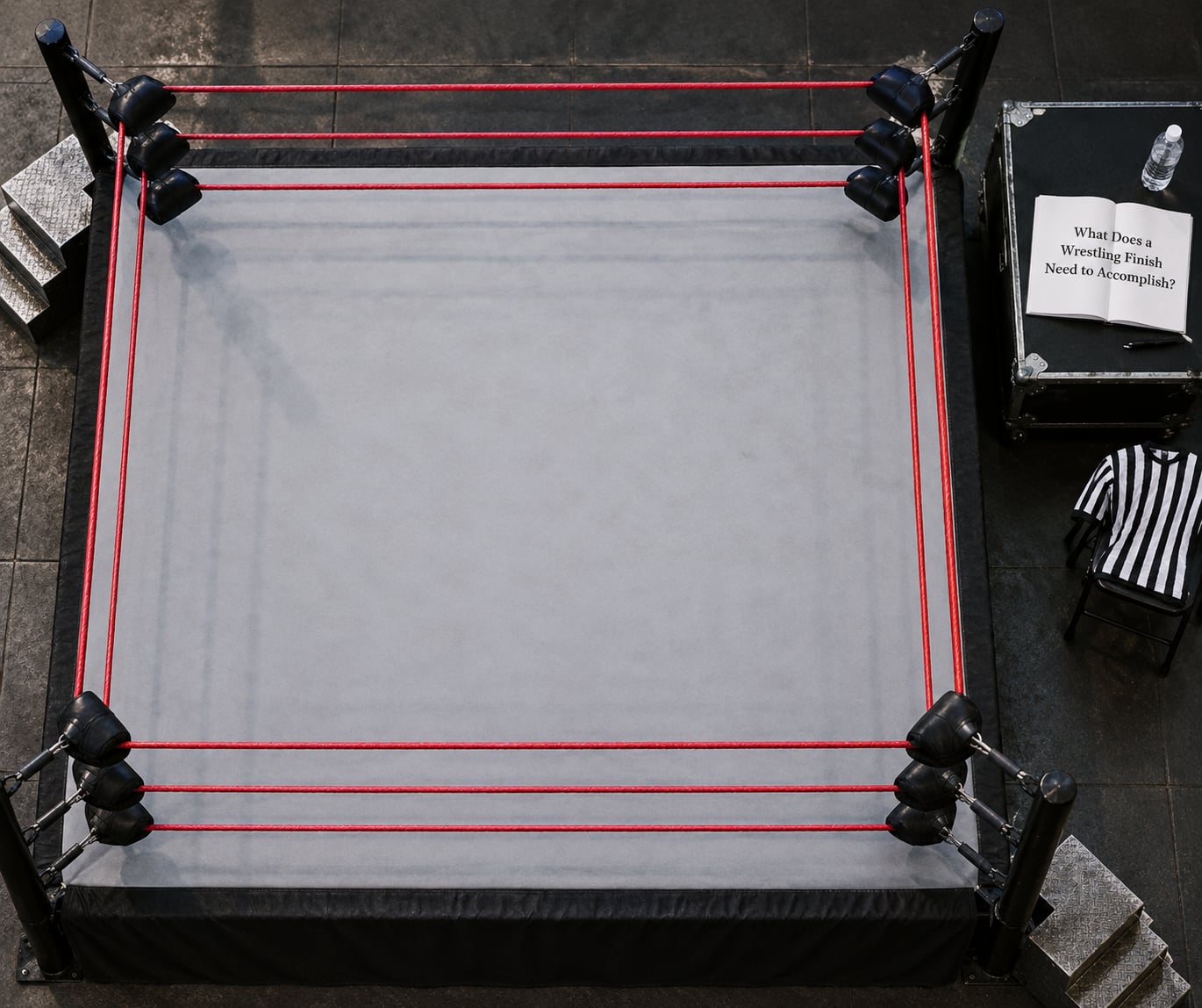 What Does a Wrestling Finish Need to Accomplish?