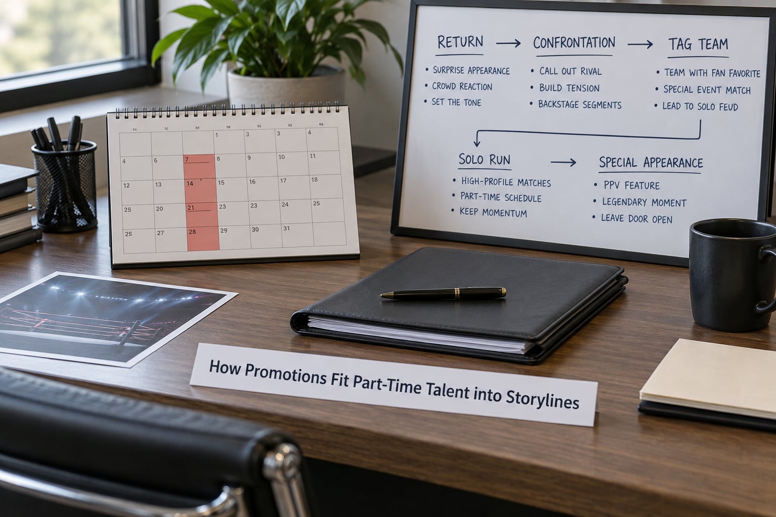 How Promotions Fit Part-Time Talent into Storylines