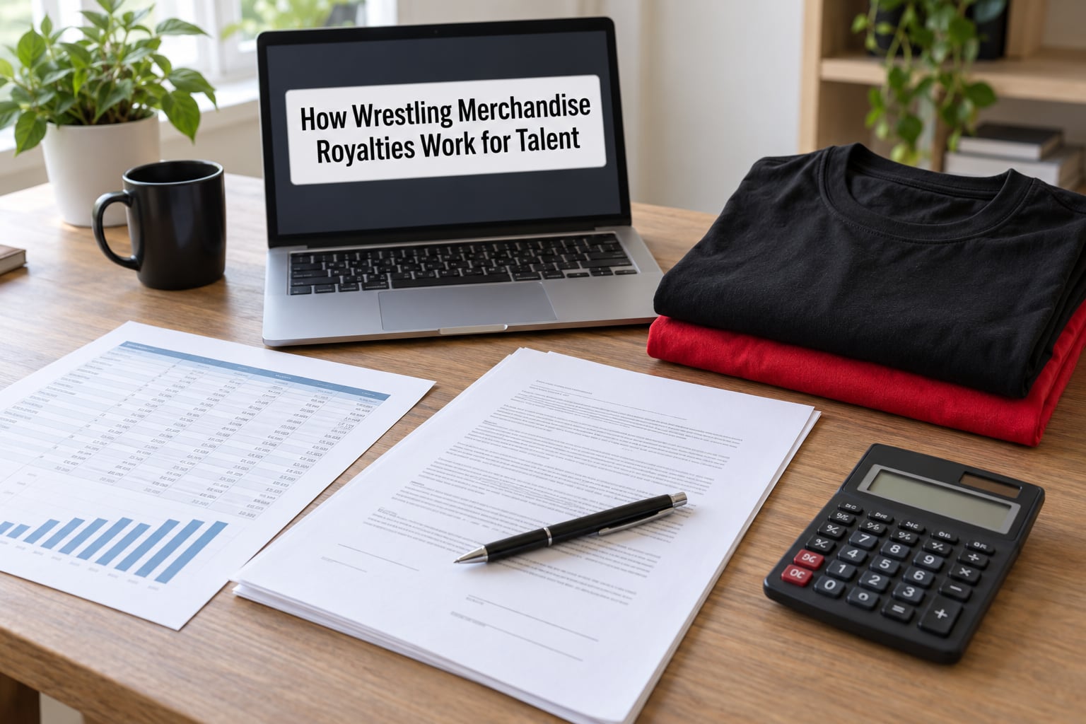 How Wrestling Merchandise Royalties Work for Talent